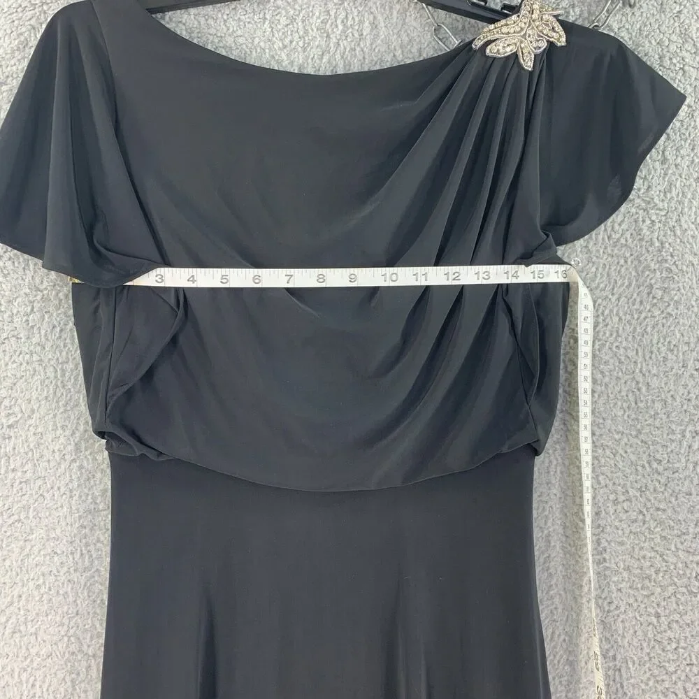 Formal Womens Long dress Sz 8 Jenny Yoo Bridesmaid Evening Mother Maxi Flowy - Picture 6 of 16